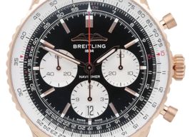 Breitling Navitimer 1 B01 Chronograph RB0138211B1P1 (2025) - Zwart wijzerplaat 43mm Roodgoud