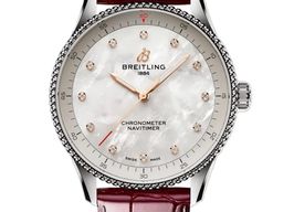 Breitling Navitimer A77320E61A2P2 (2026) - Parelmoer wijzerplaat 32mm Staal