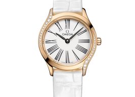 Omega De Ville Trésor 428.58.26.60.04.001 (2025) - Wit wijzerplaat 26mm Geelgoud