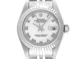 Rolex Lady-Datejust 79174 (2000) - Wit wijzerplaat 26mm Staal