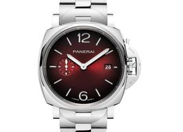 Panerai Luminor Due PAM01539 (2025) - Red dial 42 mm Steel case