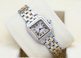 Cartier Panthère 1120 (Unknown (random serial)) - White dial 22 mm Gold/Steel case