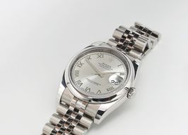 Rolex Datejust 36 116200 (Unknown (random serial)) - Silver dial 36 mm Steel case