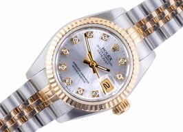 Rolex Lady-Datejust 69173 (1991) - Silver dial 26 mm Gold/Steel case