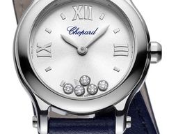 Chopard Happy Sport 278620-3001 (2026) - Zilver wijzerplaat 25mm Staal