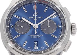Breitling Premier AB0118A61C1A1 (2023) - Blauw wijzerplaat 42mm Staal
