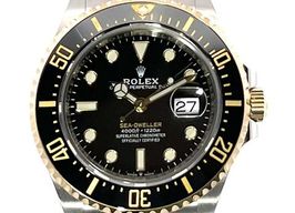 Rolex Sea-Dweller 126603 (2020) - Zwart wijzerplaat 43mm Goud/Staal