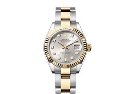 Rolex Lady-Datejust 279173 (2024) - Zilver wijzerplaat 28mm Goud/Staal