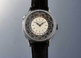 Patek Philippe World Time 7130G-010 (2011) - Brown dial 36 mm White Gold case