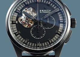 Zenith El Primero Chronomaster 96.2260.4061/21.R575 (2021) - Zwart wijzerplaat 45mm Titanium