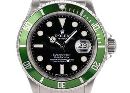 Rolex Submariner Date 16610LV (2011) - Black dial 40 mm Steel case