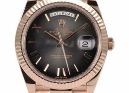 Rolex Day-Date 40 228235 (2025) - Grey dial 40 mm Rose Gold case
