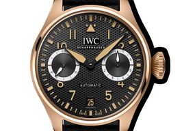 IWC Big Pilot IW501201 (2024) - Zwart wijzerplaat 46mm Roségoud