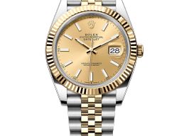 Rolex Datejust 41 126333 (2026) - Champagne dial 41 mm Gold/Steel case