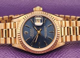 Rolex Lady-Datejust 69178 (1984) - Grey dial 26 mm Yellow Gold case