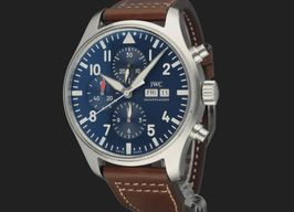 IWC Pilot Chronograph IW377714 (2020) - Blue dial 43 mm Steel case