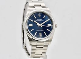 Rolex Oyster Perpetual 41 124300 (2021) - Blue dial 41 mm Steel case