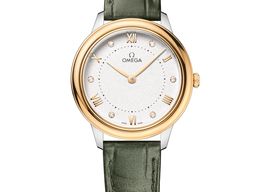 Omega De Ville 434.23.30.60.52.002 (2025) - White dial 30 mm Gold/Steel case