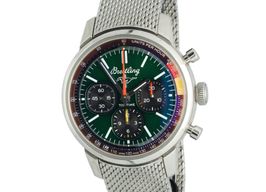 Breitling Top Time AB0176 (2026) - Green dial 41 mm Steel case