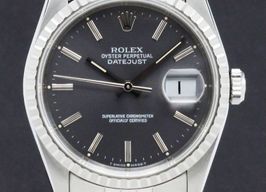 Rolex Datejust 36 16220 (1995) - Grijs wijzerplaat 36mm Staal