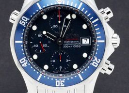 Omega Seamaster Diver 300 M 2225.80.00 (2008) - Blauw wijzerplaat 42mm Staal