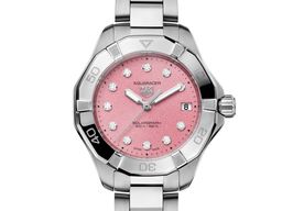TAG Heuer Aquaracer Lady WBP1318.BA0005 (2025) - Pink dial 34 mm Steel case