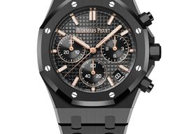 Audemars Piguet Royal Oak Chronograph 26240CE.OO.1225CE.01 (2024) - Black dial 41 mm Ceramic case