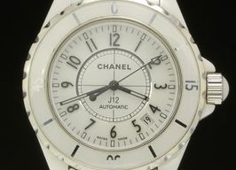 Chanel J12 H0970 (2003) - White dial 38 mm Steel case