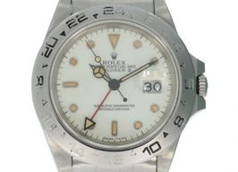 Rolex Explorer II 16550 (Onbekend (willekeurig serienummer)) - Wit wijzerplaat 40mm Staal