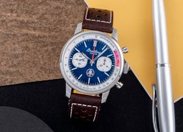 Breitling Top Time AB01763A1C1X1 (Unknown (random serial)) - Blue dial 41 mm Steel case