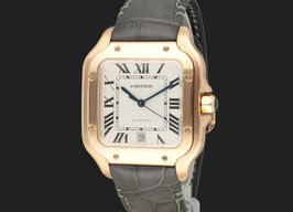 Cartier Santos WGSA0019 (2023) - Silver dial 39 mm Rose Gold case