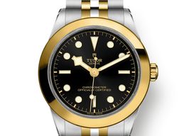 Tudor Black Bay S&G 79663 (2024) - Zwart wijzerplaat 39mm Staal