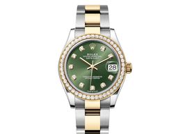 Rolex Datejust 31 278383RBR-0029 (2024) - Green dial 31 mm Steel case