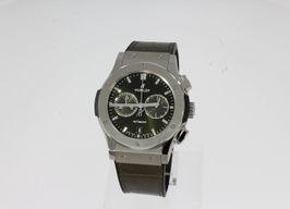 Hublot Classic Fusion Chronograph 541.NX.8970.LR (2025) - Green dial 42 mm Titanium case