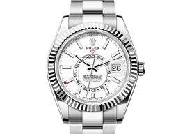 Rolex Sky-Dweller 336934 (2025) - Wit wijzerplaat 42mm Goud/Staal