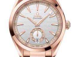 Omega Seamaster Aqua Terra 220.50.41.21.02.002 (2026) - Zilver wijzerplaat 41mm Roségoud