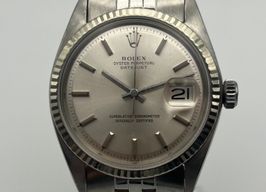 Rolex Datejust 1601 (1972) - Zilver wijzerplaat 36mm Staal