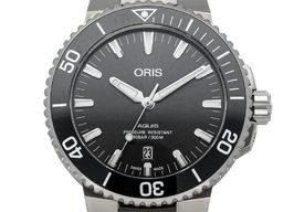 Oris Aquis Titanium Date 01 733 7730 7153-07 8 24 15PEB (2023) - Grey dial 44 mm Titanium case