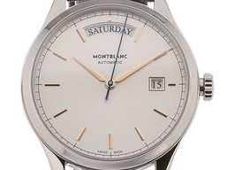 Montblanc Heritage Chronométrie 118224 (2023) - White dial 38 mm Steel case