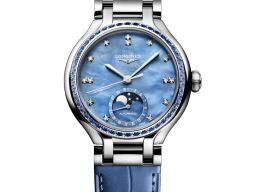 Longines PrimaLuna L8.126.0.97.2 (2026) - Blauw wijzerplaat 34mm Staal