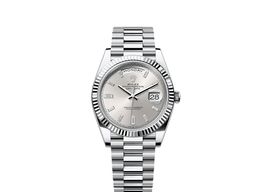 Rolex Day-Date 40 228236 (2025) - Blauw wijzerplaat 40mm Platina