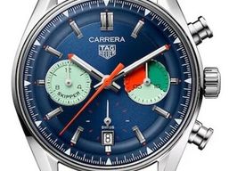 TAG Heuer Carrera CBS2213.FN6002 (2026) - Blue dial 39 mm Steel case