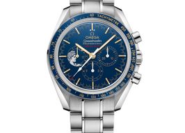 Omega Speedmaster Professional Moonwatch 311.30.42.30.03.001 (Onbekend (willekeurig serienummer)) - Blauw wijzerplaat 42mm Staal
