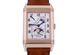 Jaeger-LeCoultre Grande Reverso 275.24.20 (2005) - Silver dial 26 mm Red Gold case