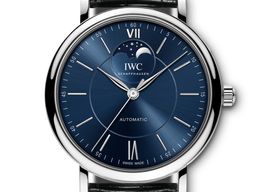 IWC Portofino Automatic IW459402 (2023) - Blauw wijzerplaat 40mm Staal