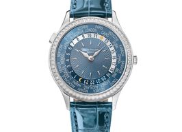 Patek Philippe World Time 7130G-016 (2025) - Blue dial 36 mm White Gold case