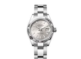 Rolex Lady-Datejust 279174 (2024) - Zilver wijzerplaat 28mm Staal