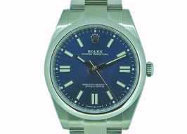 Rolex Oyster Perpetual 41 124300 (2024) - Zwart wijzerplaat 41mm Staal