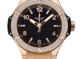 Hublot Big Bang 38 mm 361.PX.1280.RX.1104 (2026) - Black dial 38 mm Rose Gold case