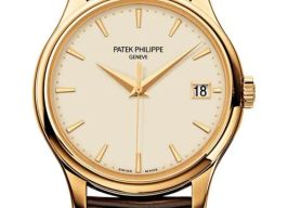 Patek Philippe Calatrava 5227J-001 (2026) - Beige dial 39 mm Yellow Gold case